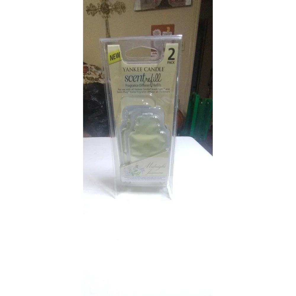 Yankee Candle Midnight Jasmine ScentRefill Fragrance Diffuser 2 Pack 1225283 NEW
